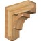 Ekena Millwork Westlake Craftsman Rough Sawn Bracket, Western Red Cedar, 6"W x 20"D x 20"H BKT06X20X20WTL04RWR - alternate 1